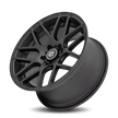 Curva C7 18x8 Matte Black wheel