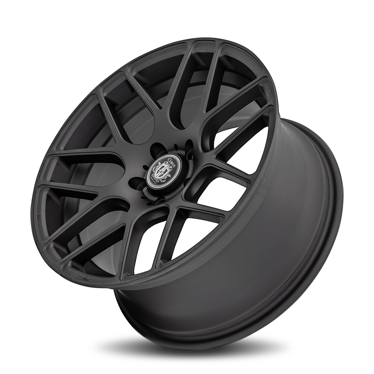 Curva C7 18x8 Matte Black wheel