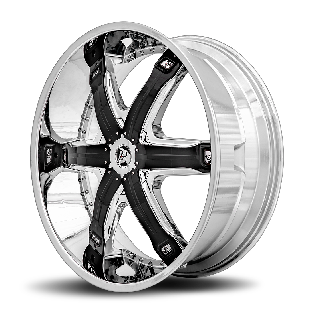 Diablo Wheels Fury 26x10 Chrome wheel