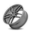 Curva CFF25 18x9.5 Gun Metal Machine Face wheel