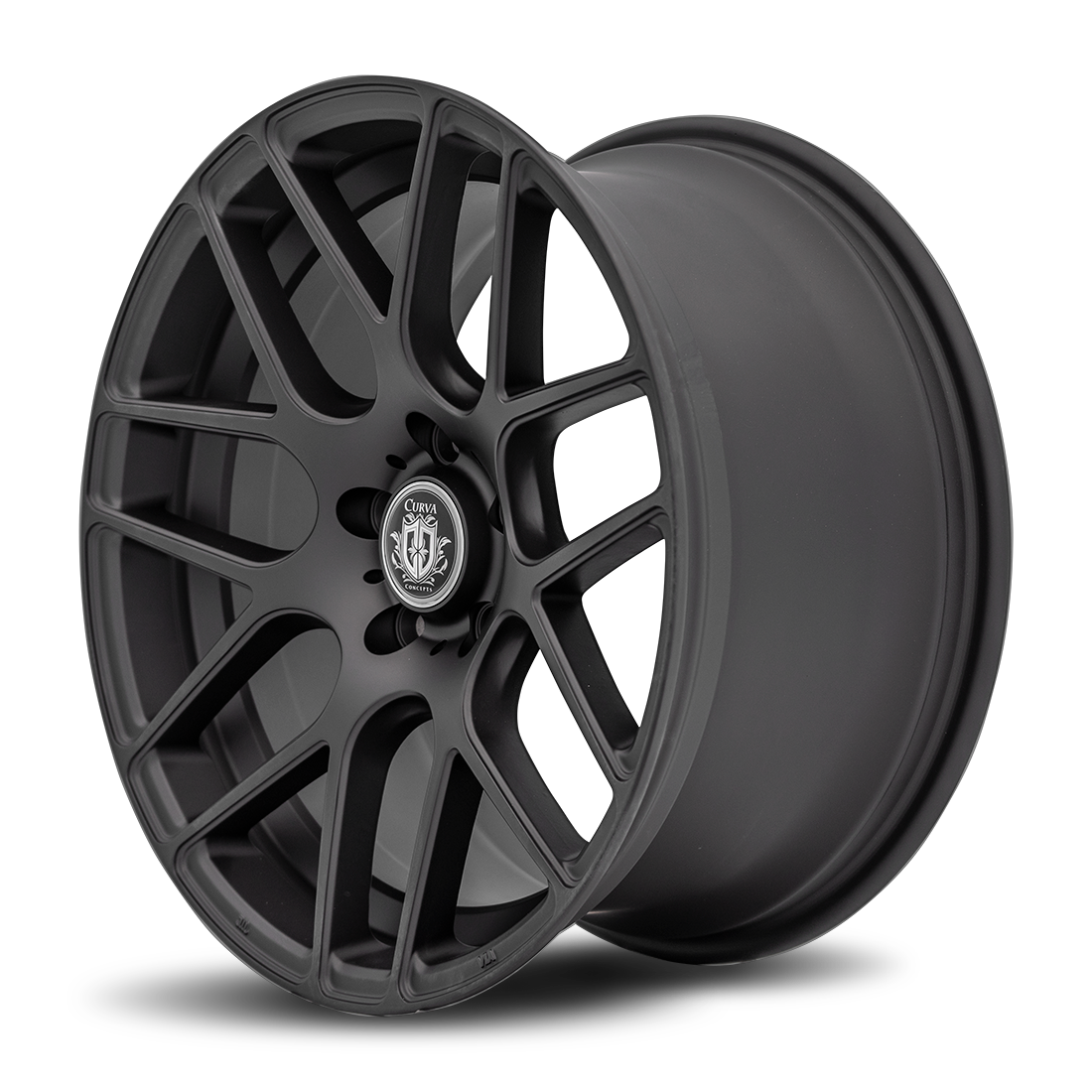 Curva C7 18x8 Matte Black wheel