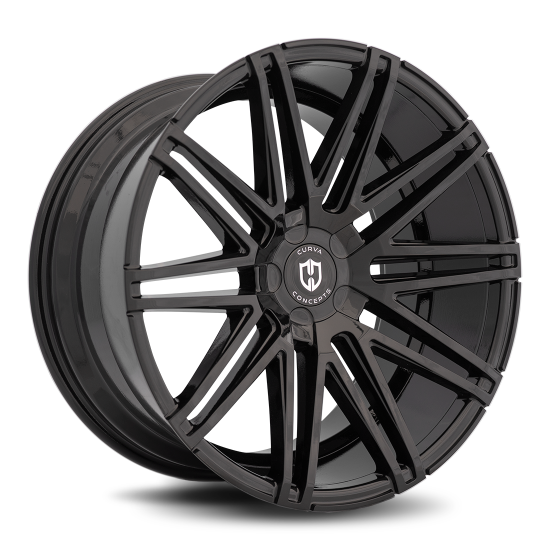 Curva C48 20x9 Gloss Black wheel