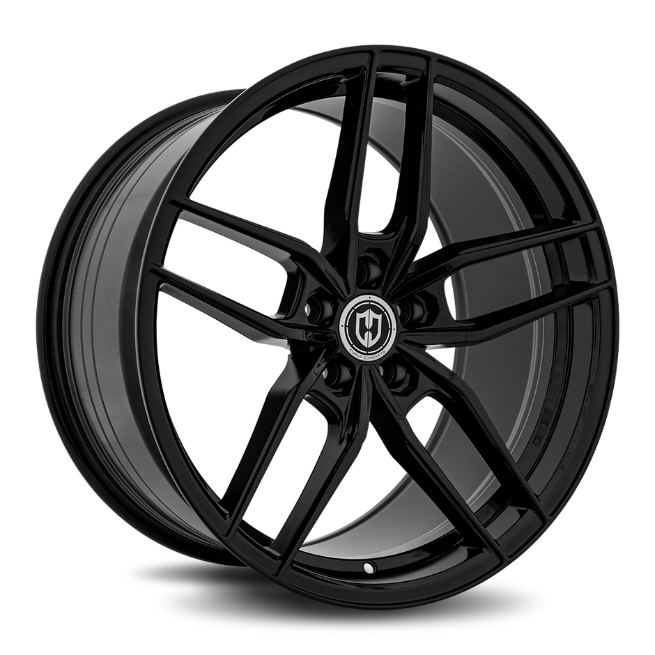 Curva CFF25 18x9.5 Gloss Black wheel