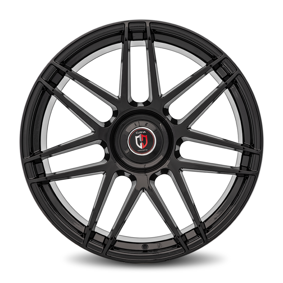 Curva C300 22x9 Gloss Black wheel
