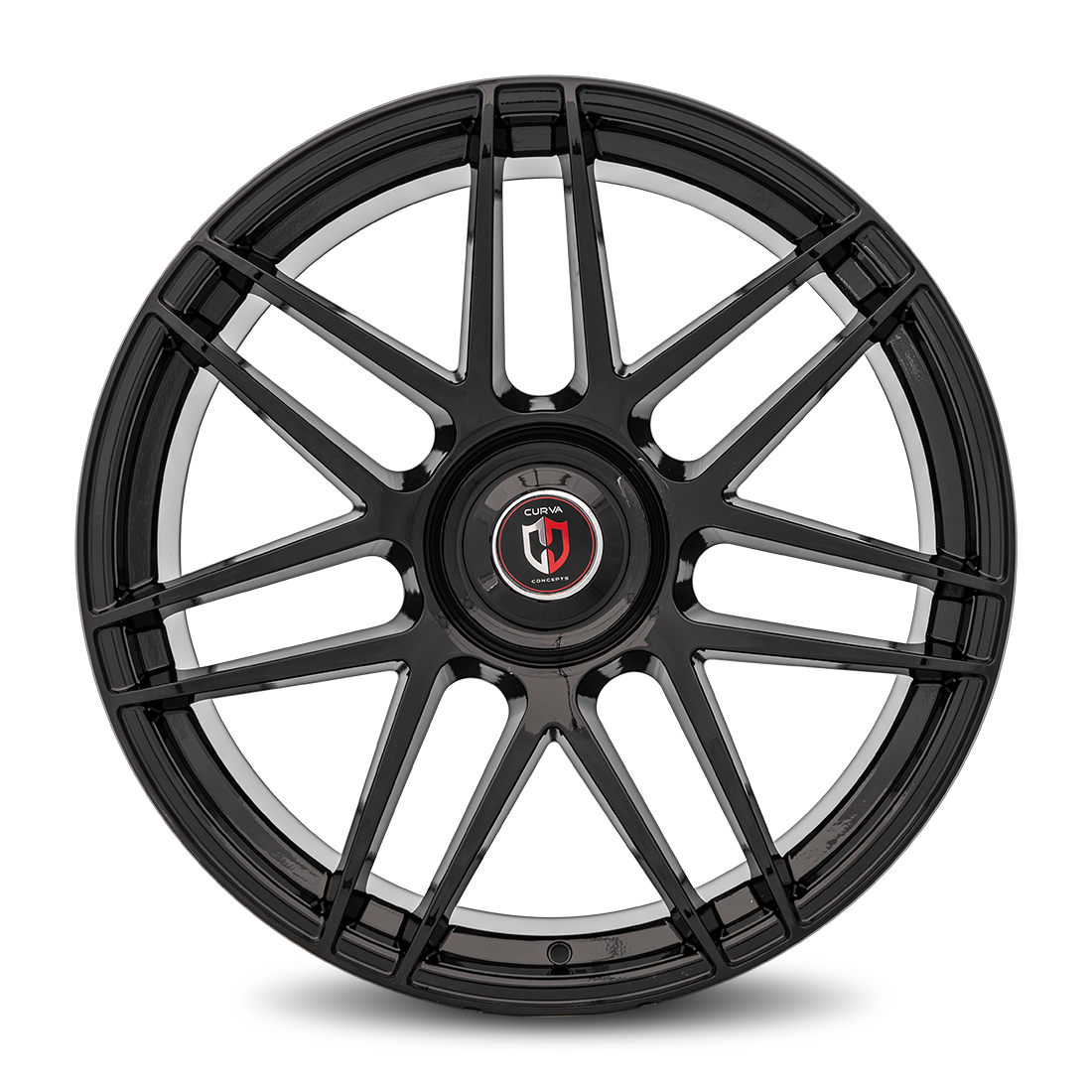 Curva C300 22x10.5 Black wheel