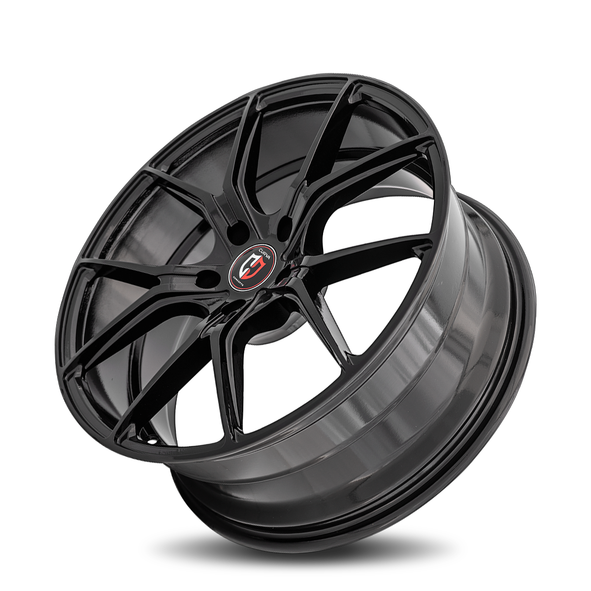 Curva C42 20x8.5 Gloss Black wheel