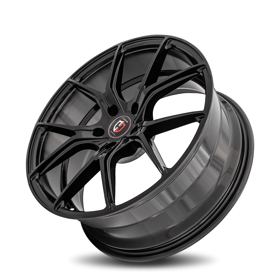 Curva C42 20x8.5 Gloss Black wheel