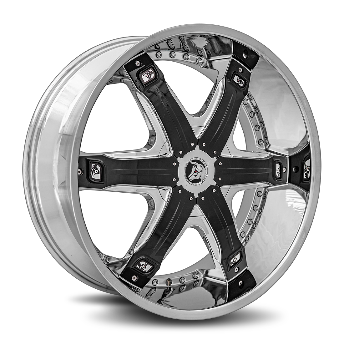 Diablo Wheels Fury 24x10 Chrome wheel