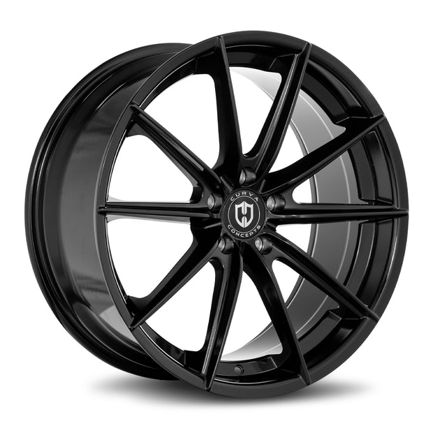 Curva CFF46 20x10.5 Gloss Black wheel