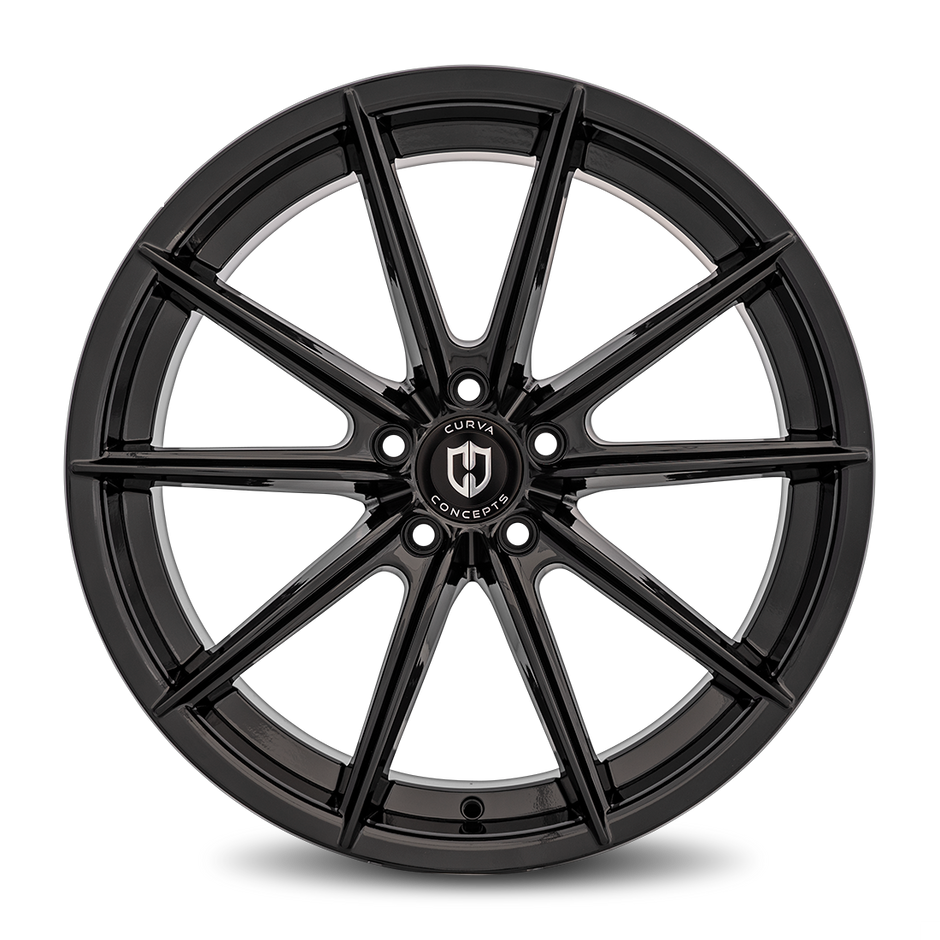 Curva C46 20x10.5 Gloss Black wheel