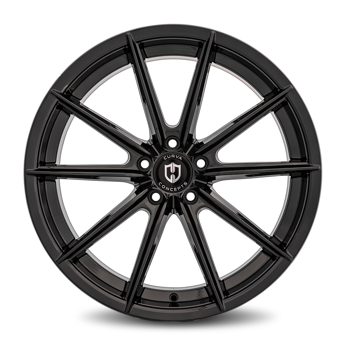 Curva C46 20x10.5 Gloss Black wheel