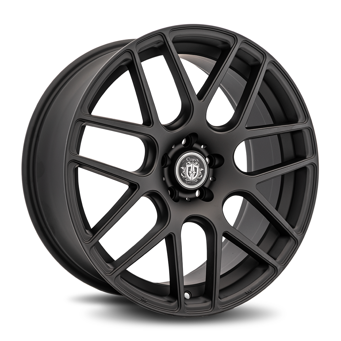 Curva C7 20x8.5 Matte Black wheel