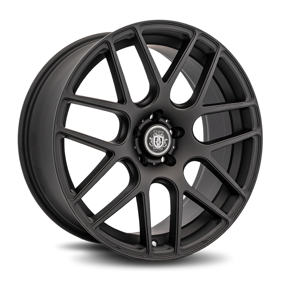 Curva C7 20x8.5 Matte Black wheel