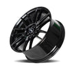 Dynamic Racing Wheels D22 18x8 Gloss Black wheel