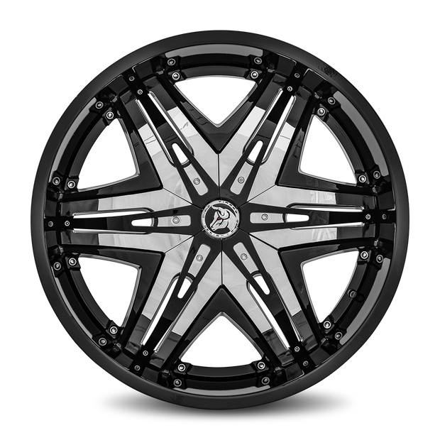 Diablo Wheels Elite 24x10 Gloss Black wheel
