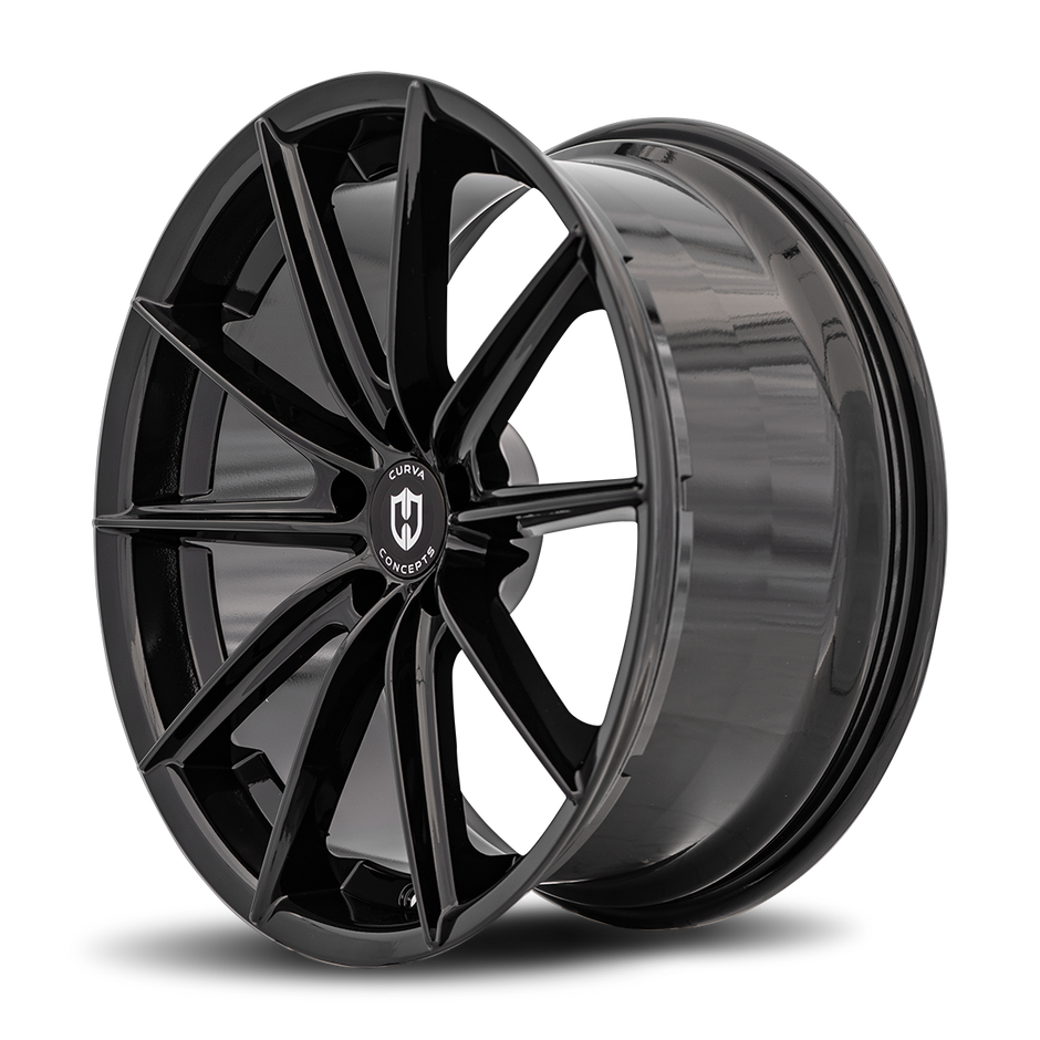 Curva C46 20x10.5 Gloss Black wheel