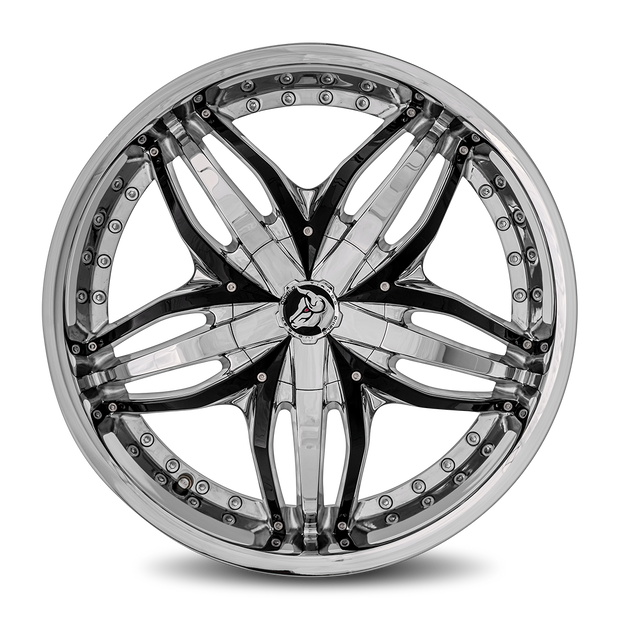 Diablo Wheels Angel 20x8.5 Chrome wheel