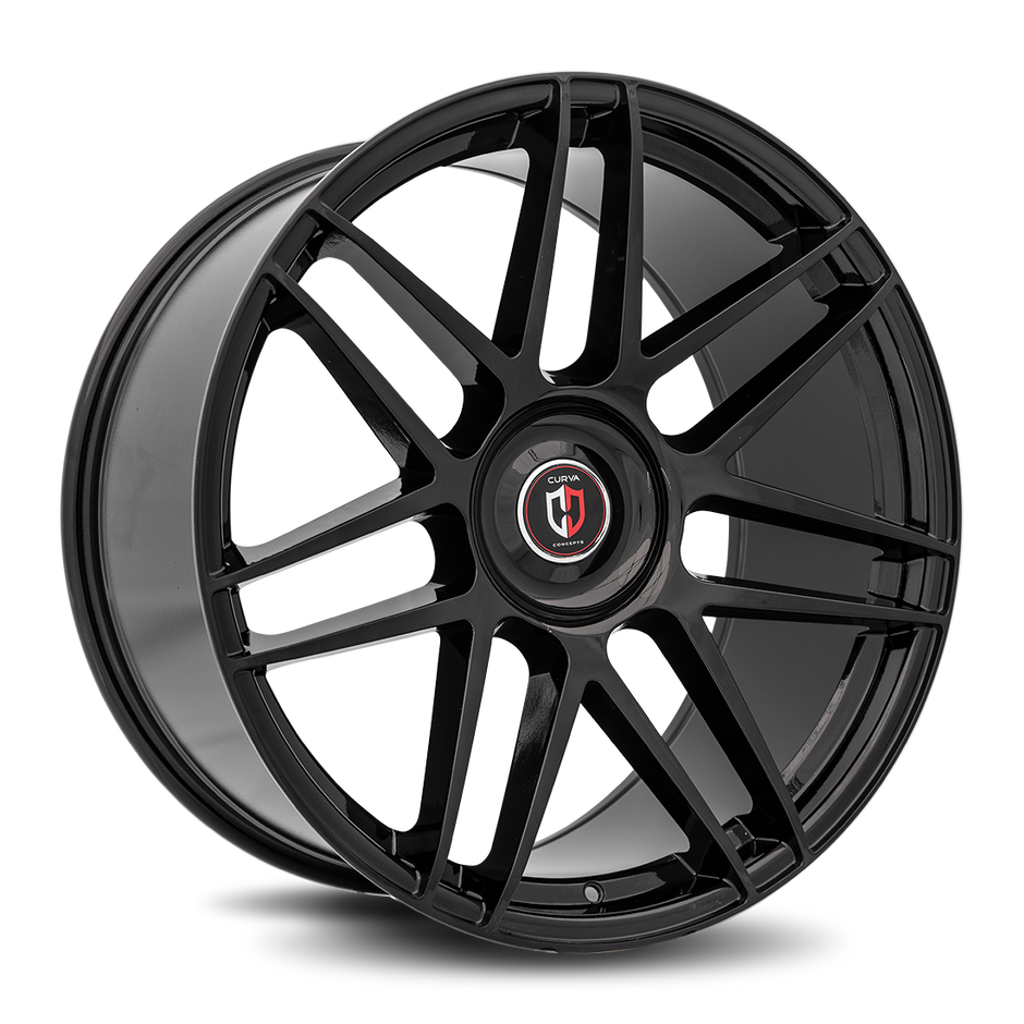 Curva C300 22x9 Gloss Black wheel