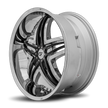 Diablo Wheels Blitz 20x9.5 Chrome wheel
