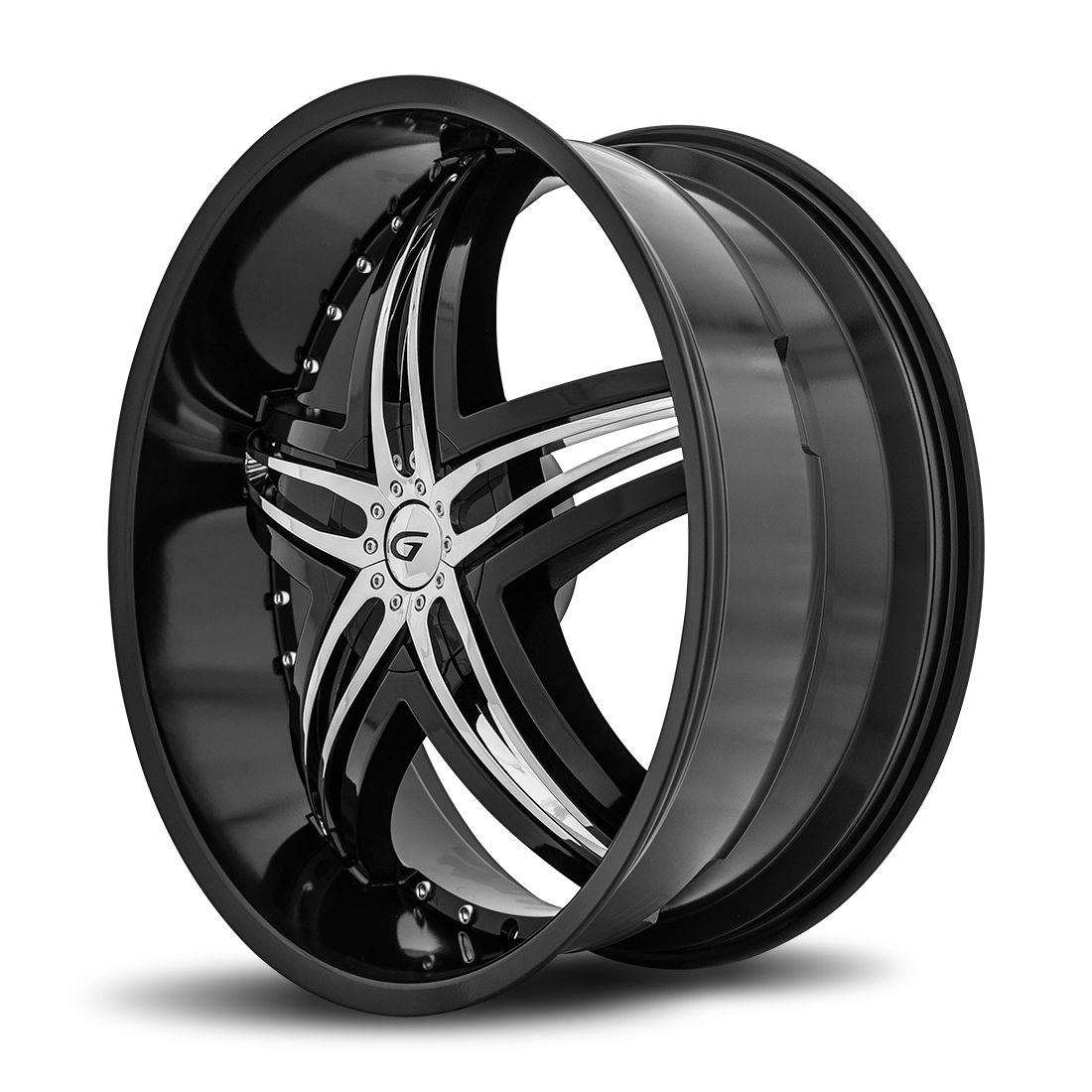 Diablo Wheels Blitz 24x10 Gloss Black wheel