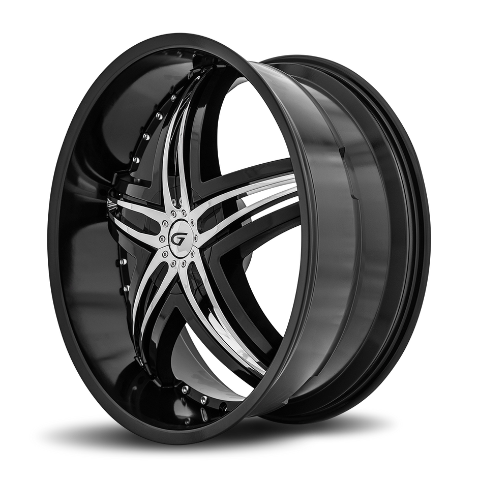 Diablo Wheels Blitz 24x10 Gloss Black wheel