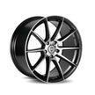 Curva CFF72 19x10 Black Machined Face wheel