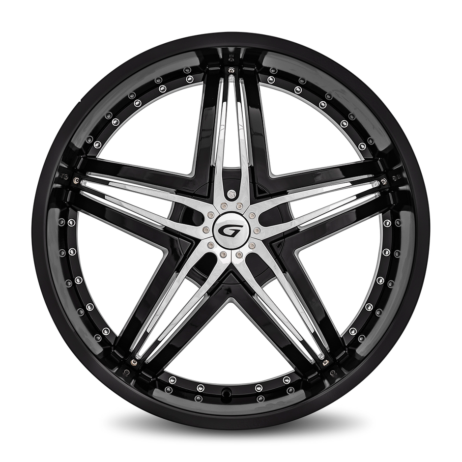 Diablo Wheels Blitz 24x10 Gloss Black wheel