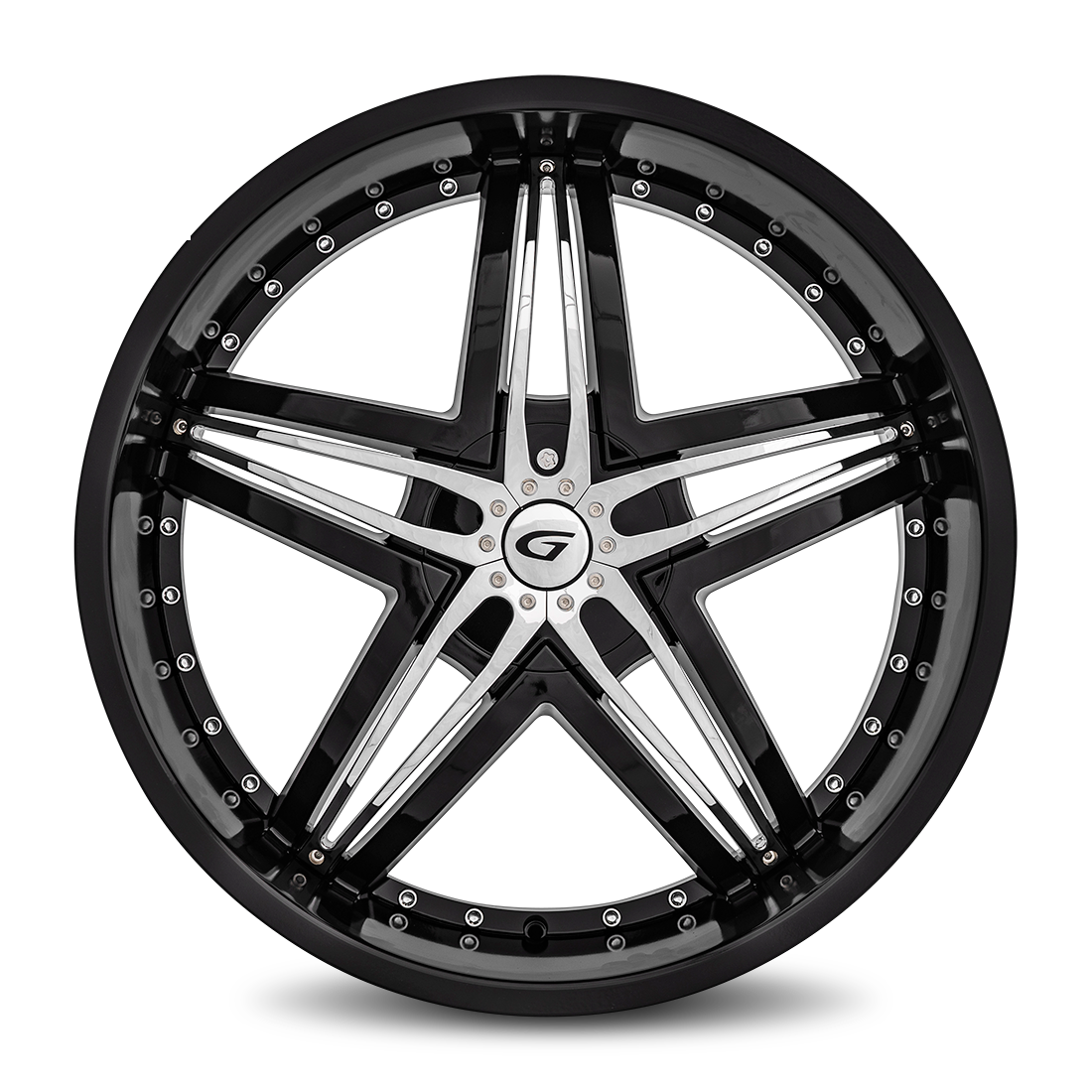 Diablo Wheels Blitz 24x10 Gloss Black wheel