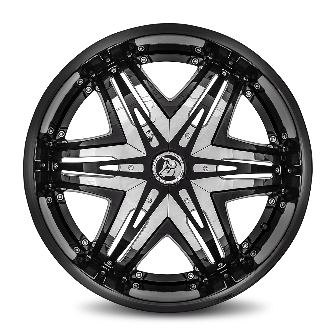 Diablo Wheels Elite 22x9.5 Gloss Black wheel