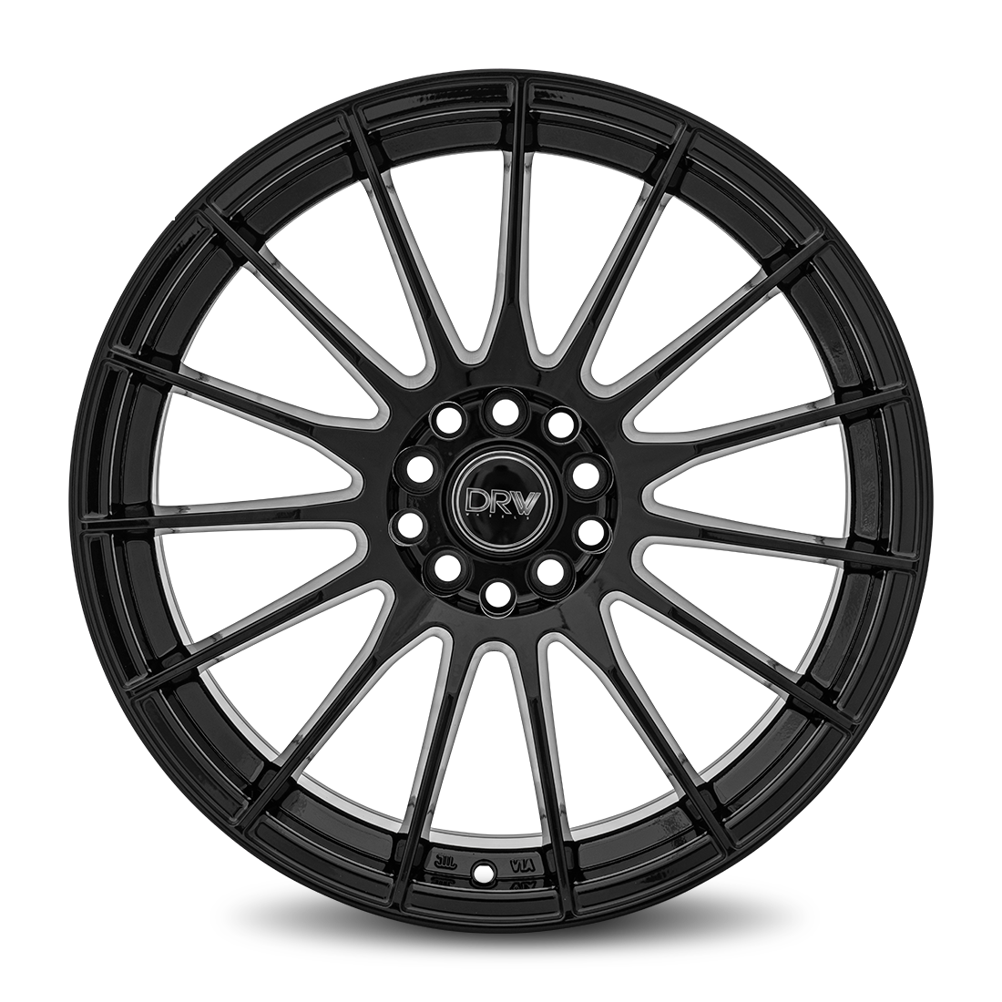 Dynamic Racing Wheels D15 18x8 Gloss Black wheel