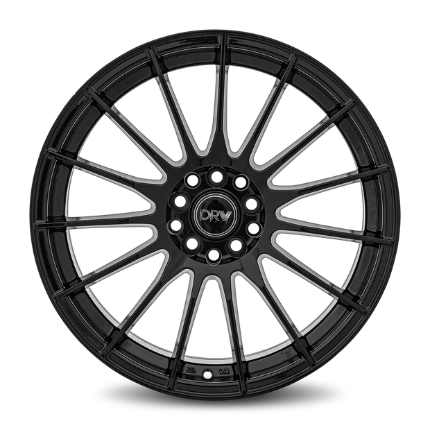Dynamic Racing Wheels D15 17x7 Gloss Black wheel