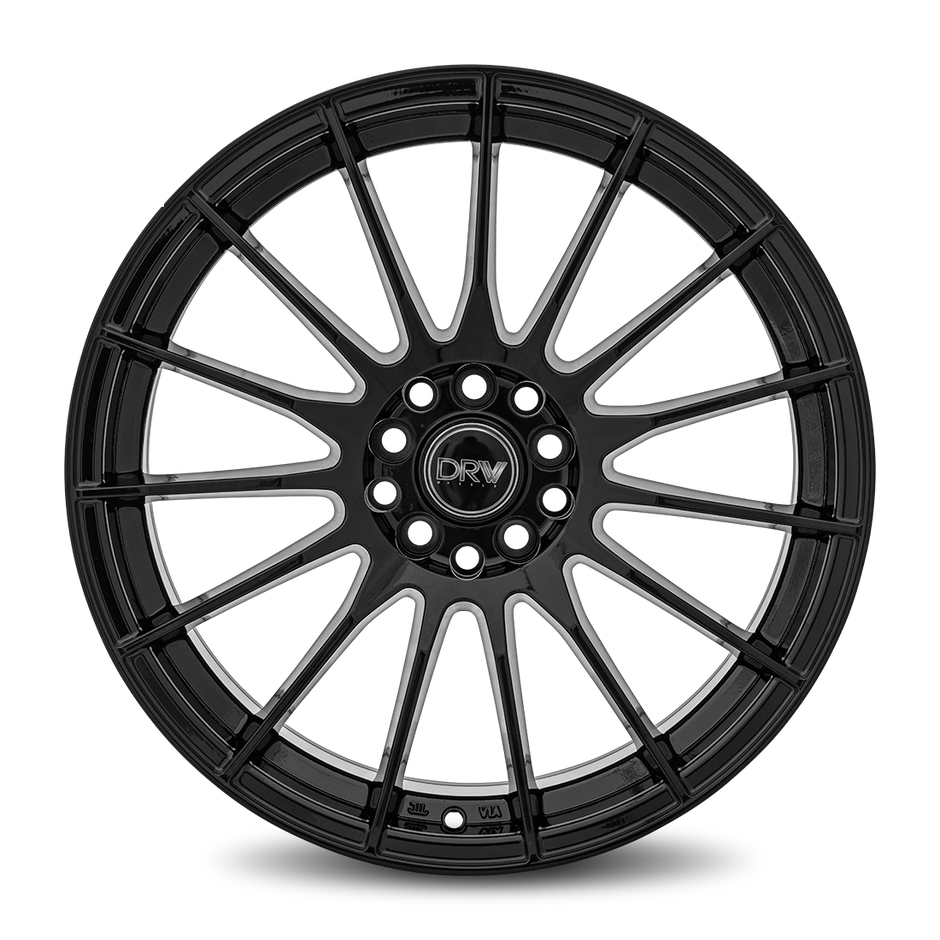 Dynamic Racing Wheels D15 18x8 Gloss Black wheel