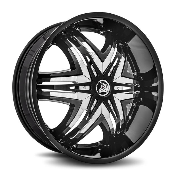 Diablo Wheels Elite 22x9.5 Gloss Black wheel