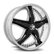 Diablo Wheels Reflection X 20x8.5 Chrome wheel