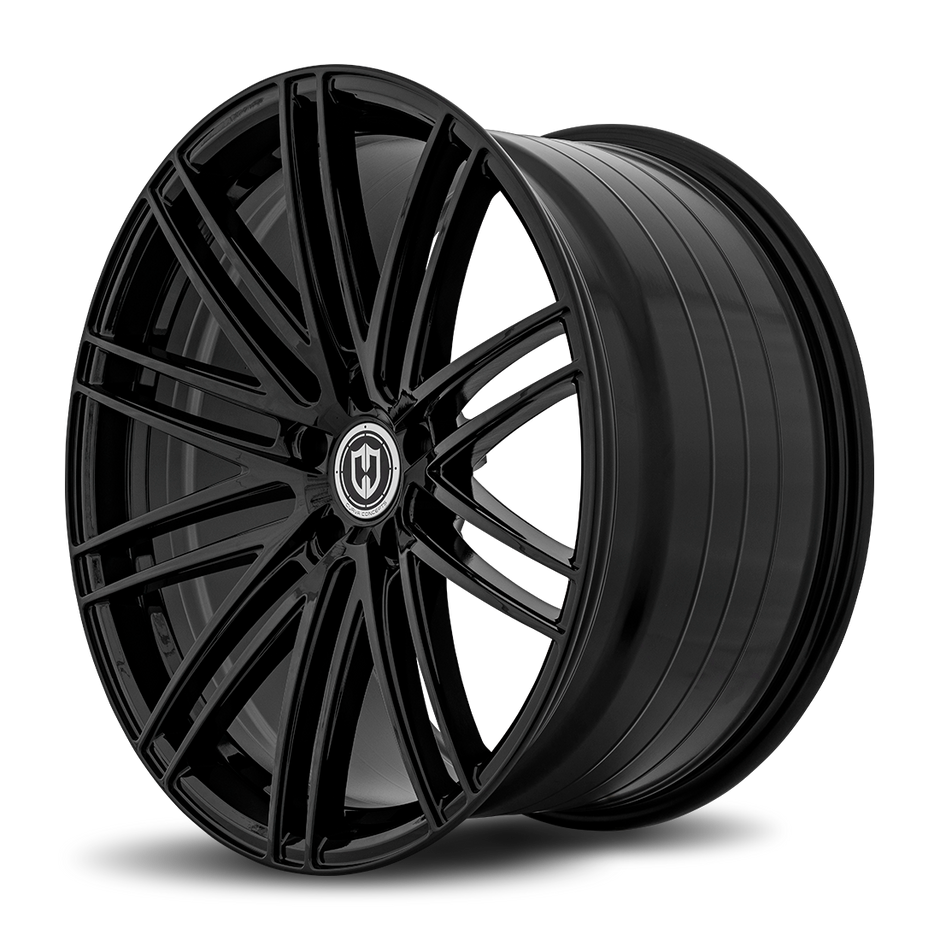 Curva CFF50 20x9 Gloss Black wheel