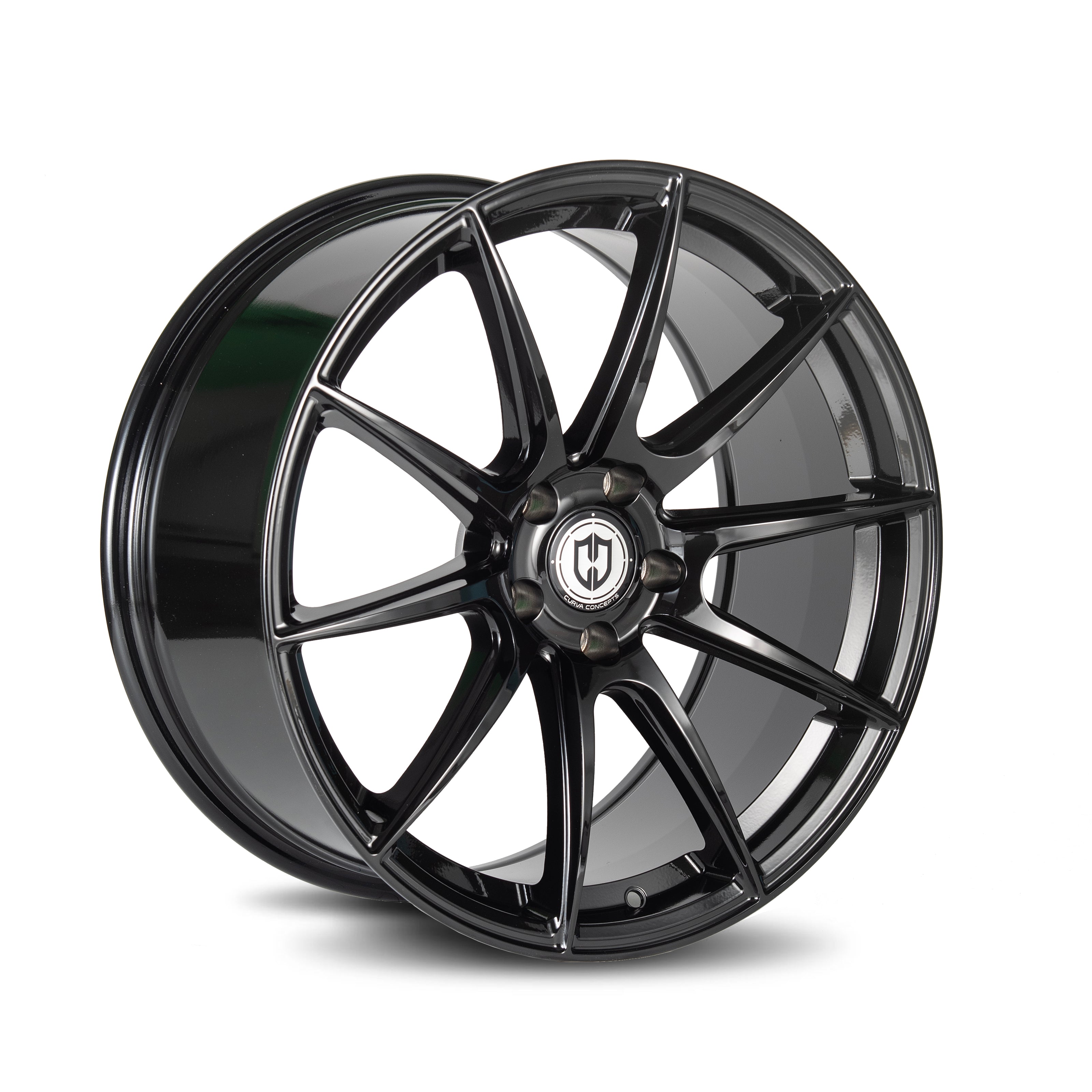 Curva CFF72 19x10 Gloss Black wheel