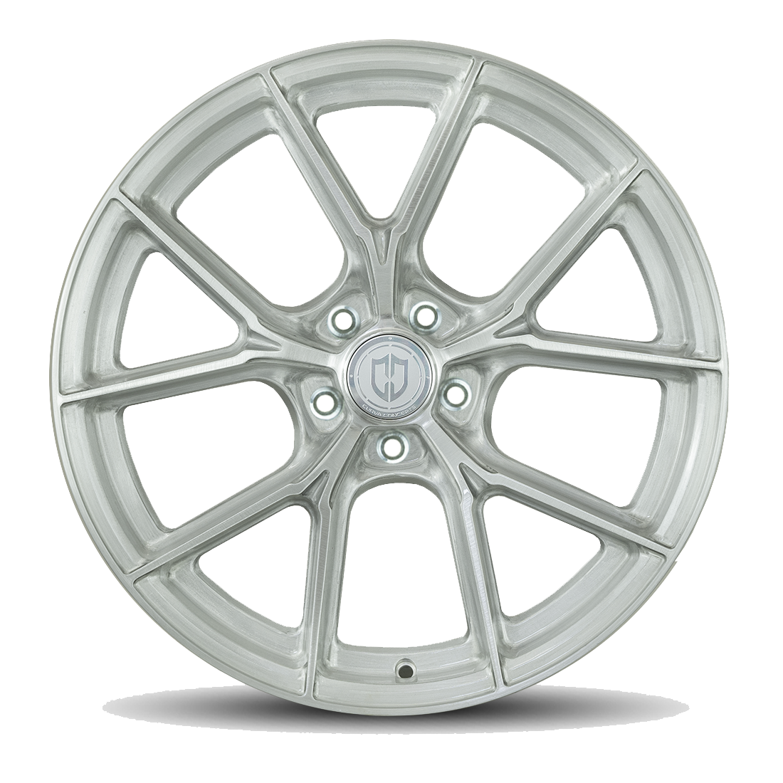 Curva CFF70 20x8.5 Brushed Clear Coat wheel