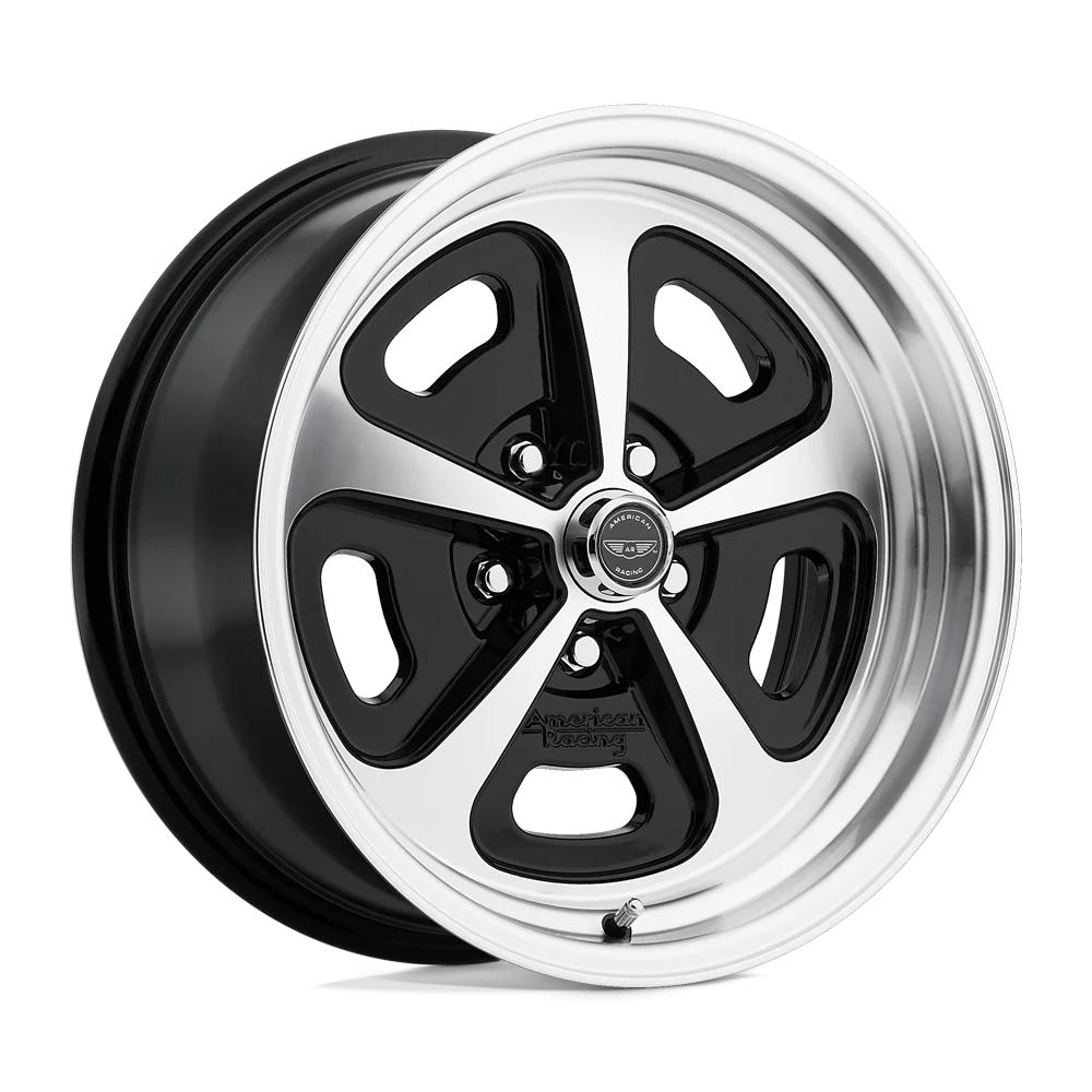 American Racing - VN501 - 500 Mono Cast - 15x8/0mm ET - 5x114.3 - Gloss Black Machined