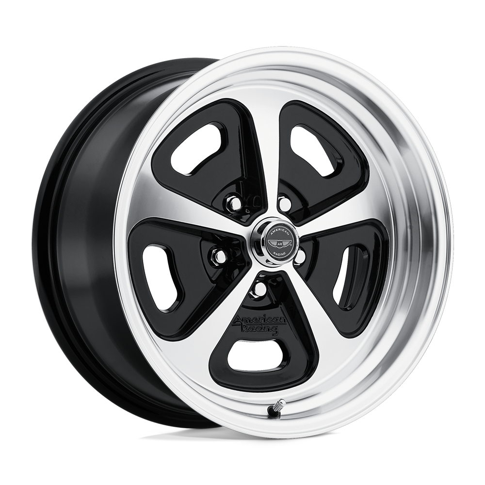 American Racing VN501 500 Mono Cast 17x9 Gloss Black Machined 0mm ET 72.56mm CB 5x114.3