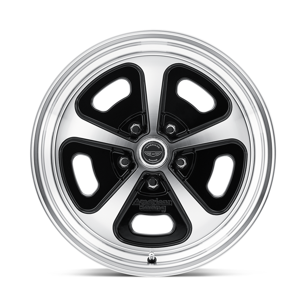 American Racing VN501 500 Mono Cast 17x9 Gloss Black Machined 0mm ET 72.56mm CB 5x114.3
