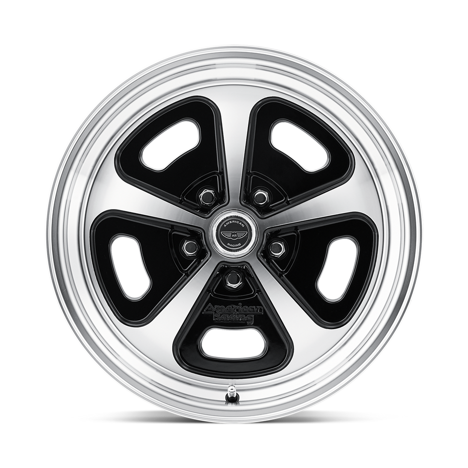 American Racing VN501 500 Mono Cast 17x9 Gloss Black Machined 12mm ET 72.56mm CB 5x120.65