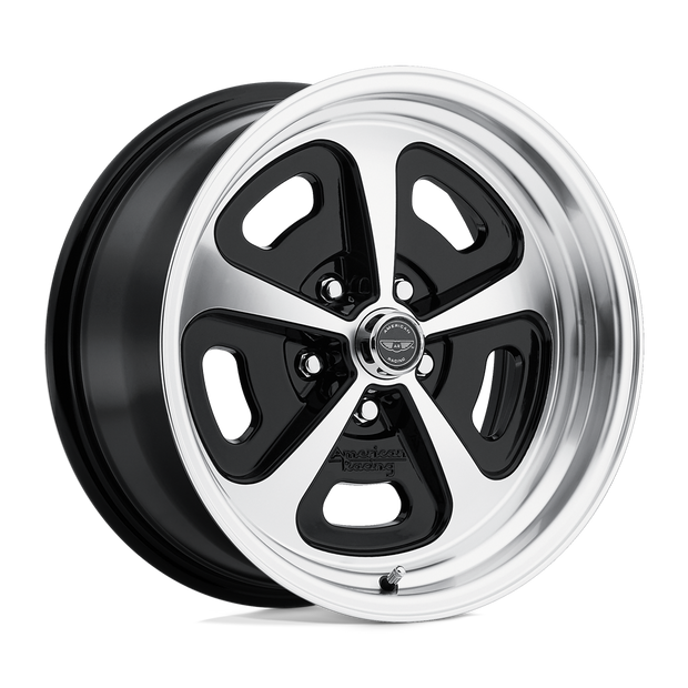 American Racing VN501 500 Mono Cast 17x9 Gloss Black Machined 12mm ET 72.56mm CB 5x120.65