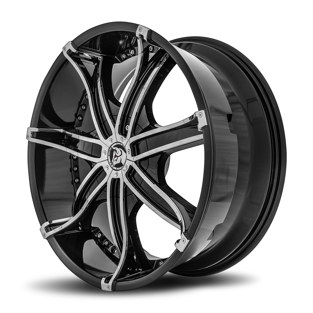 Diablo Wheels Dna 22x8.5 Gloss Black wheel