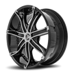 Diablo Wheels Dna 22x8.5 Gloss Black wheel