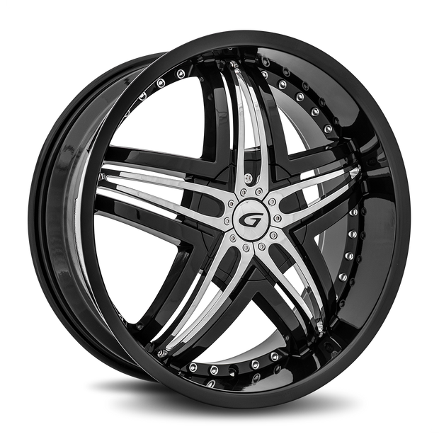 Diablo Wheels Blitz 22x8.5 Gloss Black wheel