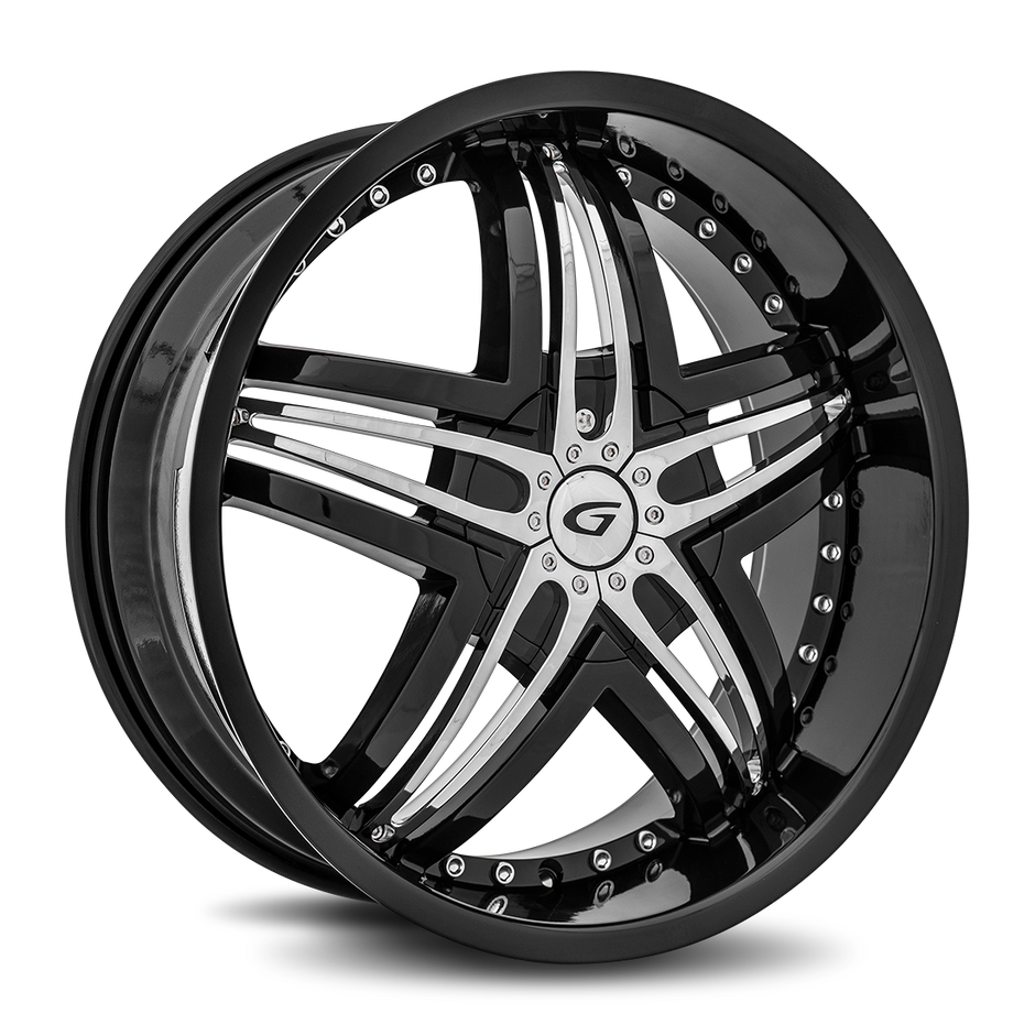 Diablo Wheels Blitz 22x9.5 Gloss Black wheel