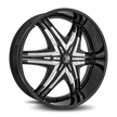 Diablo Wheels De 30x10 Gloss Black wheel