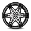 Diablo Wheels Elite 26x10 Gloss Black wheel
