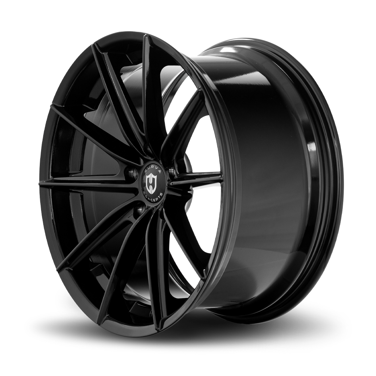 Curva CFF46 19x8.5 Gloss Black wheel