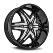 Diablo Wheels Elite 26x10 Gloss Black wheel